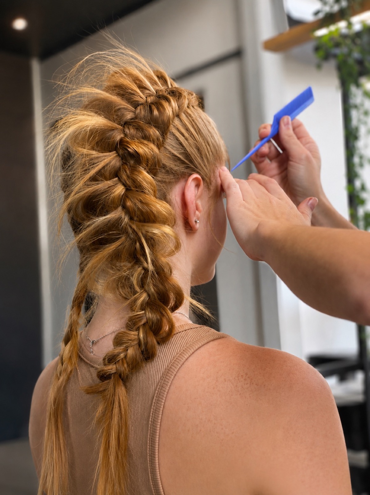 Editorial hairstyling look, creatief vakmanschap binnen JDO Wellbeing